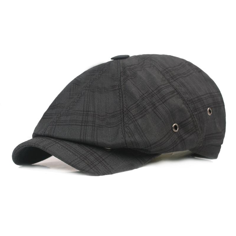 Berets British Retro Plaid Octagonal Hat For Men Spring And Autumn Cotton Blends Peaked Cap Casual Outdoor Unisex SunbonnetBerets, Black
Berets British Retro Plaid Octagonal Hat For Men Spring And Autumn Cotton Blends Peaked Cap Casual Outdoor Unisex SunbonnetBerets, Black