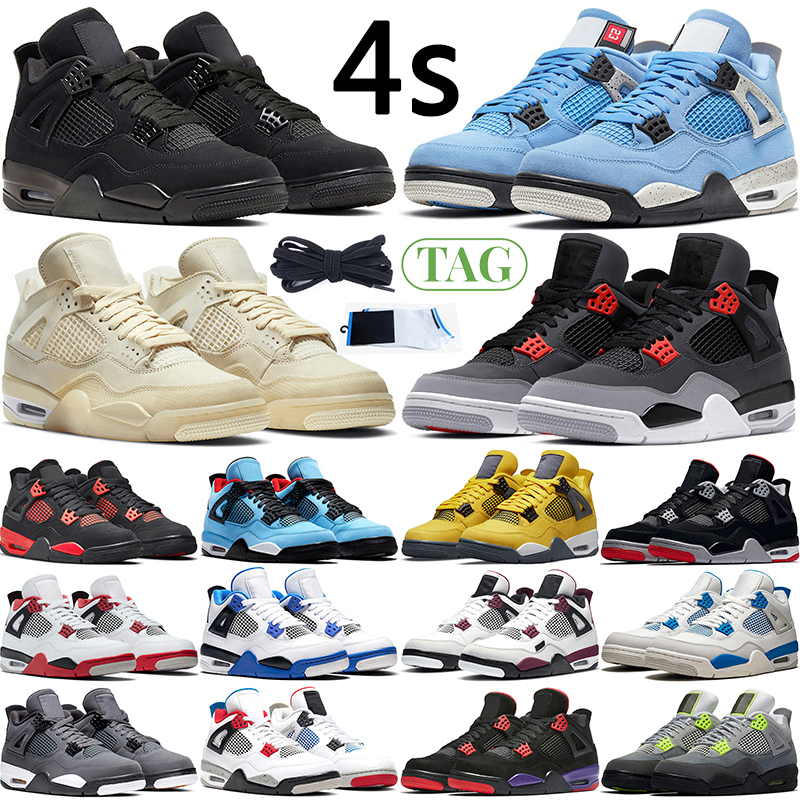 4S Infrared Basketball Shoes men women 4s Black Cat Red Thunder Sail University Blue Cactus Jack outdoor mens trainer, # 16
4S Infrared Basketball Shoes men women 4s Black Cat Red Thunder Sail University Blue Cactus Jack outdoor mens trainer, # 16