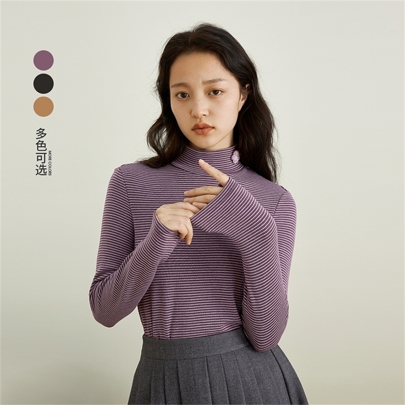 INMAN Spring Women' Top Stripe Casual High Collar Hooded Slim Women Clothes Embroidered Long Sleeve Buttoned T-shirt 220401, Purple
INMAN Spring Women' Top Stripe Casual High Collar Hooded Slim Women Clothes Embroidered Long Sleeve Buttoned T-shirt 220401, Purple