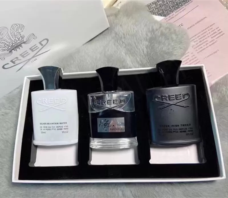 High-end Creed Men Fragrance 3pcs set Intense Scent Fragrant Silver Mountain Water aventus Green Irish Tweed 30ML X 3 Fast ship
High-end Creed Men Fragrance 3pcs set Intense Scent Fragrant Silver Mountain Water aventus Green Irish Tweed 30ML X 3 Fast ship