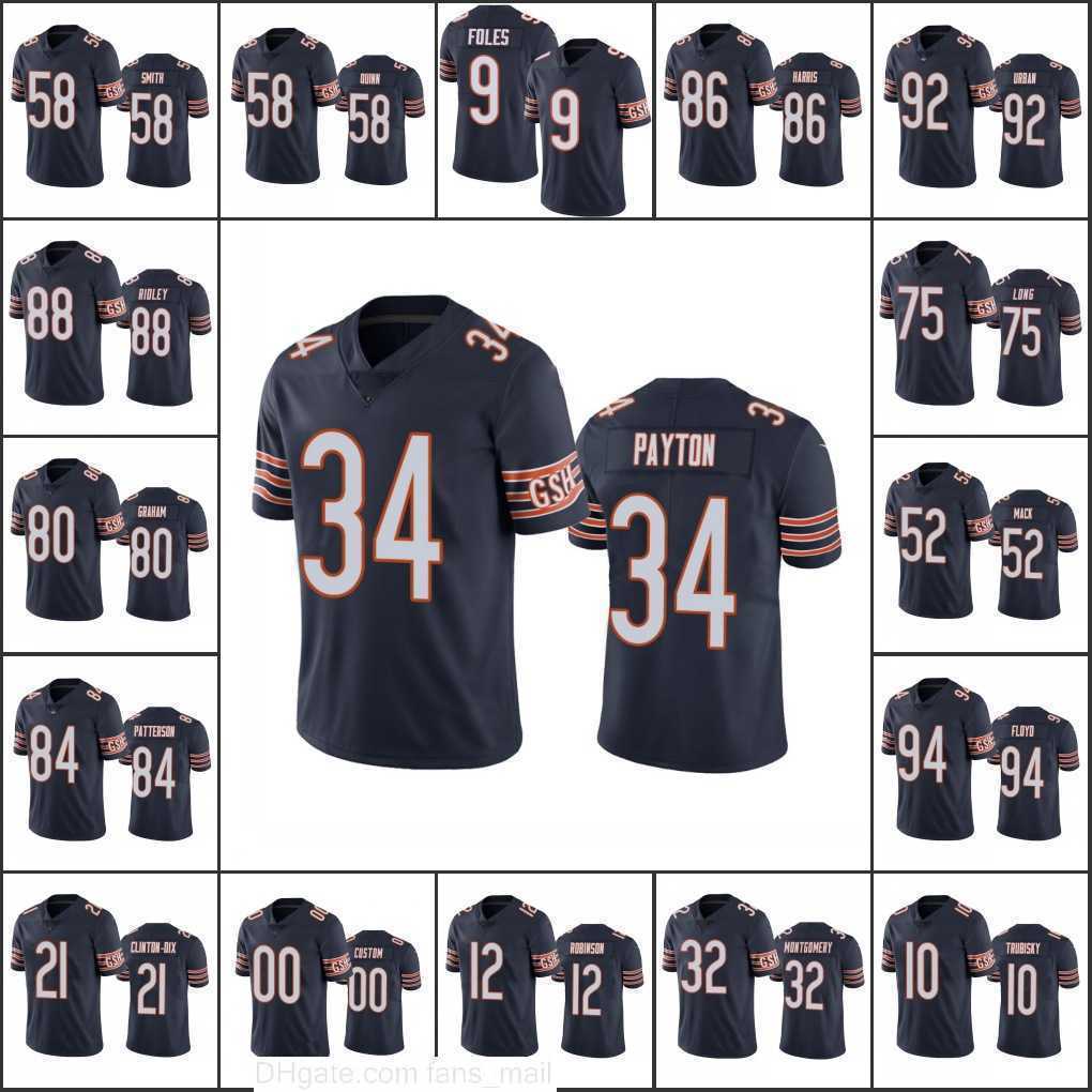 Chicago's Bears's Men #52 Khalil Mack 9 Nick Foles 10 Mitchell Trubisky 80 Graham Woman Youth Custom Navy Vapor Limited''Nfl''Jerseys
Chicago's Bears's Men #52 Khalil Mack 9 Nick Foles 10 Mitchell Trubisky 80 Graham Woman Youth Custom Navy Vapor Limited''Nfl''Jerseys