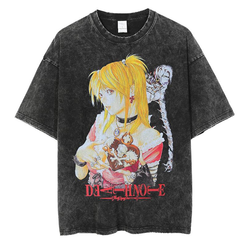 Men's T-Shirts Gothic Streetwear Hip Hop Oversized T Shirt Anime Girl Printed Japanese Tops 2022 Harajuku Vintage Washed Short Sleeve T-shir, Black
Men's T-Shirts Gothic Streetwear Hip Hop Oversized T Shirt Anime Girl Printed Japanese Tops 2022 Harajuku Vintage Washed Short Sleeve T-shir, Black
