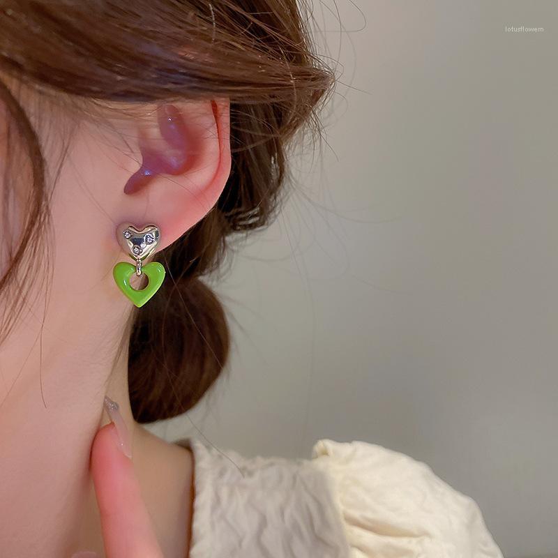 Stud Arrival Earrings Heart Resin Women Trendy Oil Dripping Love Korea Simple Small Ins Style JewelryStud
Stud Arrival Earrings Heart Resin Women Trendy Oil Dripping Love Korea Simple Small Ins Style JewelryStud