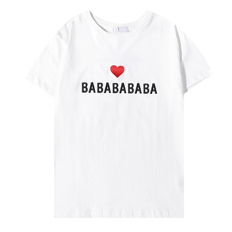 Mens Designer T Shirts 22SS Trendy Men Women Tshirt with Letter Summer Cotton Blend Casual Breathable Tee Tops Asian Size