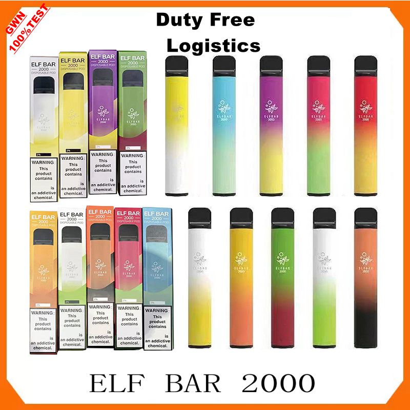 Elf bar Disposable E cigarettes 2000 Puffs Vape Pen 6.5ml Pre-Filled Cartridge Oil Pods 1200mAh
Elf bar Disposable E cigarettes 2000 Puffs Vape Pen 6.5ml Pre-Filled Cartridge Oil Pods 1200mAh
