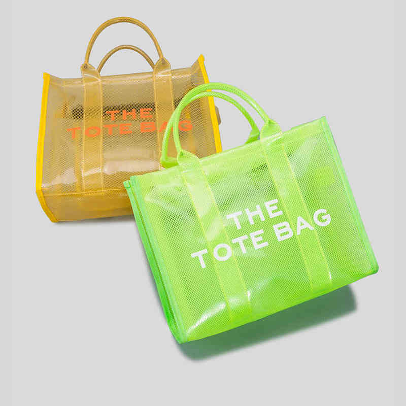Brand Designer Summer Women Tote Plastic Shopper Mesh Ladies Handbags Netted PVC Large Female Shoulder Bag Girls Crossbody Bags Y220413, Random little freebies
Brand Designer Summer Women Tote Plastic Shopper Mesh Ladies Handbags Netted PVC Large Female Shoulder Bag Girls Crossbody Bags Y220413, Random little freebies