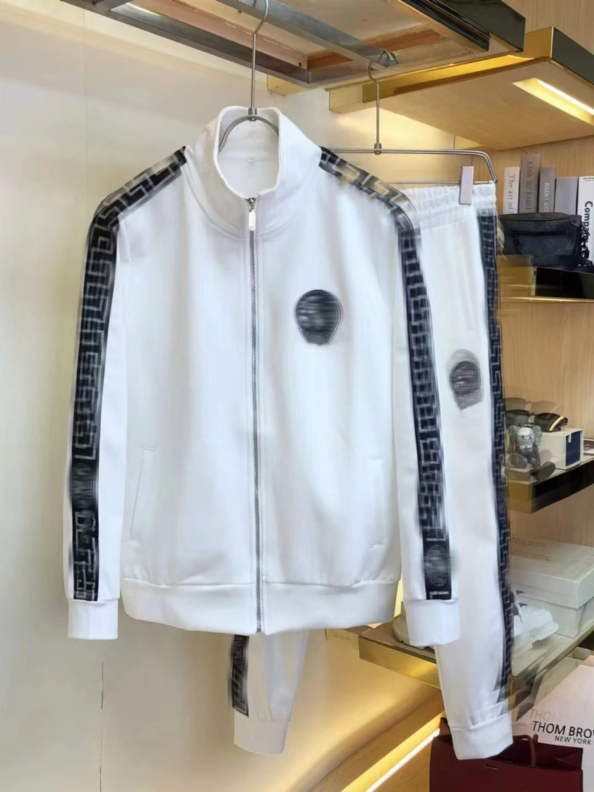 22ss Designer Men's Tracksuits Activewear Suit Jacket School Uniform Fashion Side Stripes Ladies Couple Casual Slim Fit Tracksuits Black White M-3XL
22ss Designer Men's Tracksuits Activewear Suit Jacket School Uniform Fashion Side Stripes Ladies Couple Casual Slim Fit Tracksuits Black White M-3XL