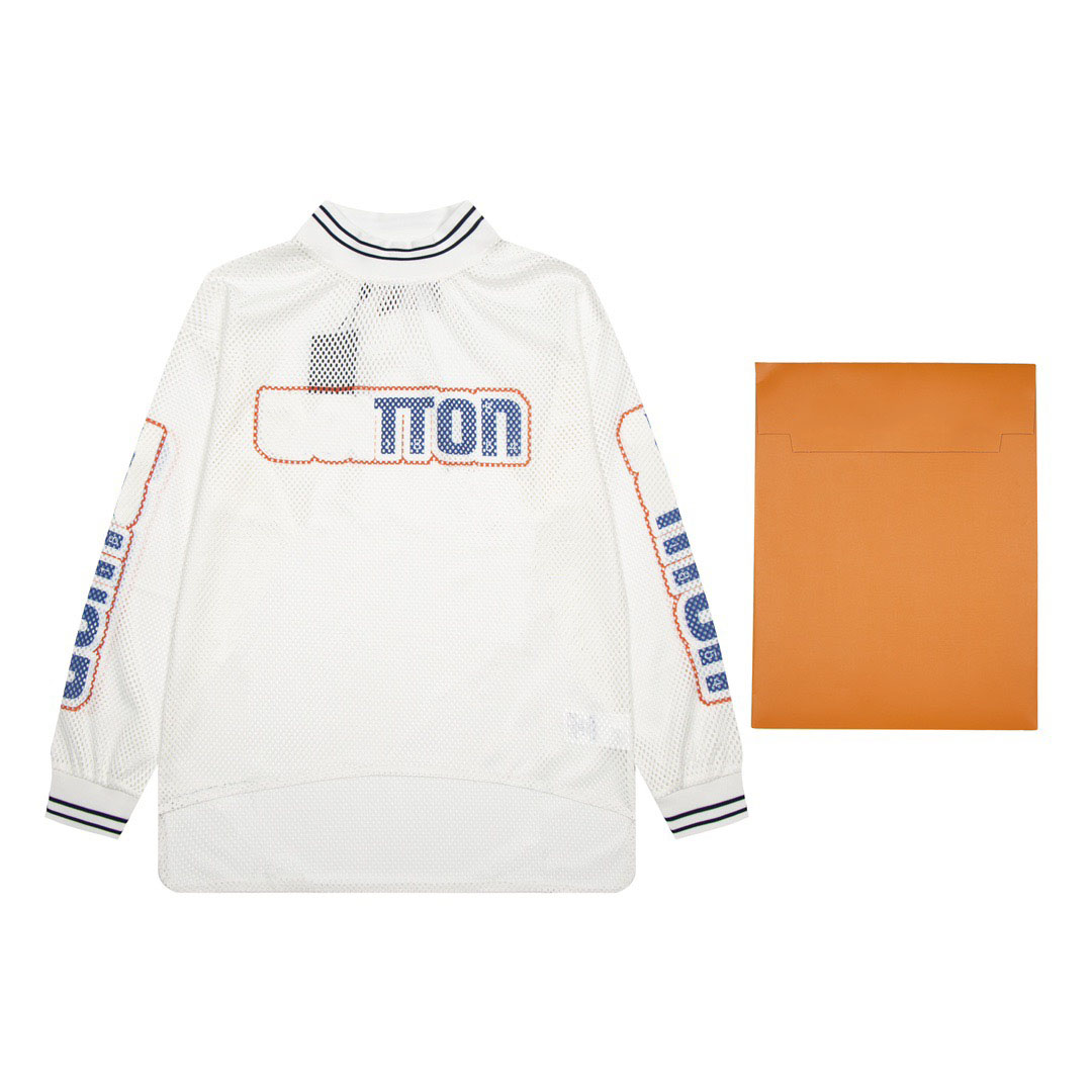 New AOP jacquard letter knitted sweater in autumn / winter 2022acquard knitting machine e Custom jnlarged detail crew neck cotton r3W22
New AOP jacquard letter knitted sweater in autumn / winter 2022acquard knitting machine e Custom jnlarged detail crew neck cotton r3W22