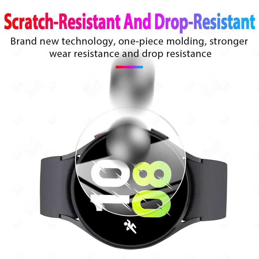 10PCS For Samsung Galaxy Watch 5 Pro 45MM 44MM 40MM Tempered Glass Screen Protector Smart Watch Clear HD AntiScratch Protection F