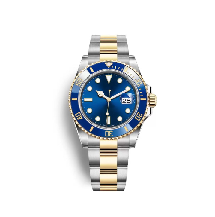 Men's Watch 40mm Mechanical Movement Men's Watches in Oystersteel and Yellow Gold with a Ceramic Bezel Sapphire Dial Window Mens Wristwatches Waterproof Luminous st9
Men's Watch 40mm Mechanical Movement Men's Watches in Oystersteel and Yellow Gold with a Ceramic Bezel Sapphire Dial Window Mens Wristwatches Waterproof Luminous st9