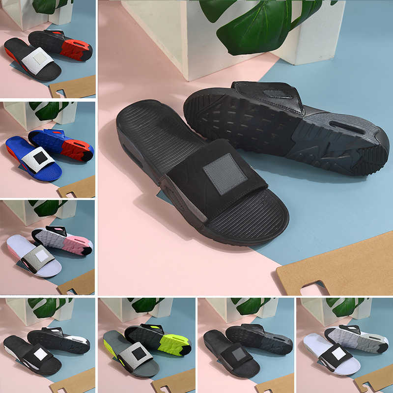 Summer 90 men women slippers fashion slides 90s triple black white grey outdoor mens flat flip flops beach hotel platform sandals eur 36-45, Color#1
Summer 90 men women slippers fashion slides 90s triple black white grey outdoor mens flat flip flops beach hotel platform sandals eur 36-45, Color#1