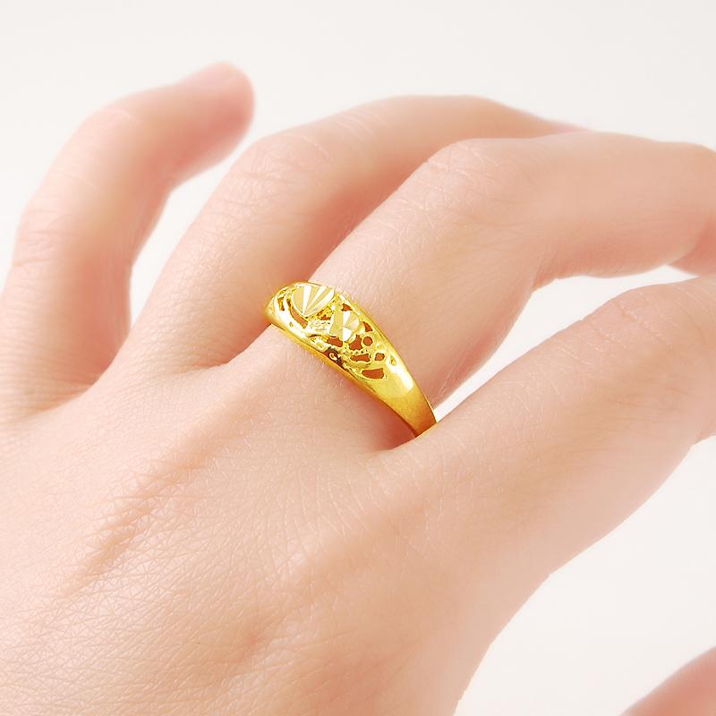 Wedding Rings Fashion Jewelry Real 24K Gold Color Vintage Pattern Fillded For Women Size 7/8/9/10 Girls Party GiftWedding 
Wedding Rings Fashion Jewelry Real 24K Gold Color Vintage Pattern Fillded For Women Size 7/8/9/10 Girls Party GiftWedding