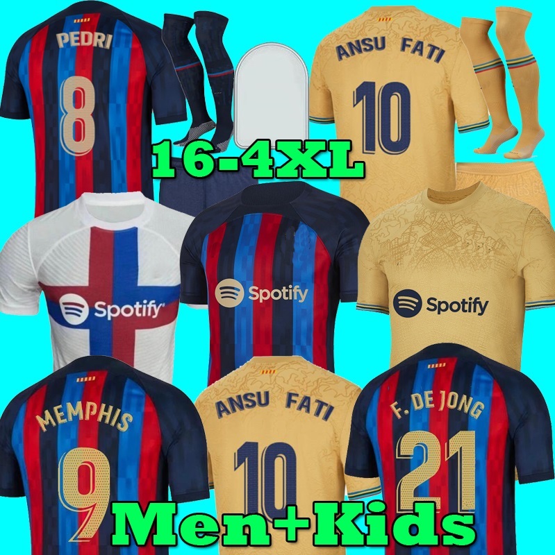 ANSU FATI Camisetas de football soccer jersey 21 22 23 MEMPHIS PEDRI LEWANDOWSKI ADAMA FERRAN 2022 2023 BARCELONA F. DE JONG DEST shirt men kids kit XXXL 4XL, 21 22 away+ucl
ANSU FATI Camisetas de football soccer jersey 21 22 23 MEMPHIS PEDRI LEWANDOWSKI ADAMA FERRAN 2022 2023 BARCELONA F. DE JONG DEST shirt men kids kit XXXL 4XL, 21 22 away+ucl