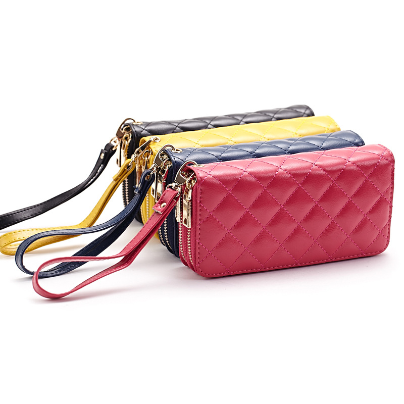 Women Long organizer wallet Solid color Hasp Mini Wallets Womens bags wholesale Credit Card Genuine leather light brown L73, Black
Women Long organizer wallet Solid color Hasp Mini Wallets Womens bags wholesale Credit Card Genuine leather light brown L73, Black