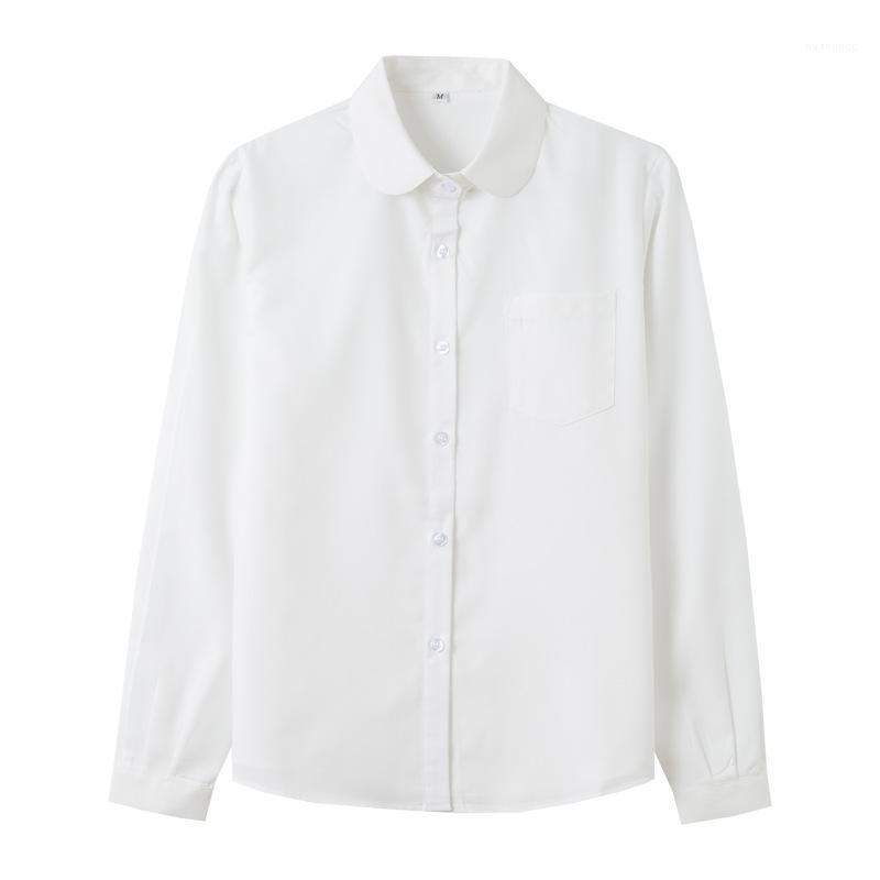 Women' Blouses & Shirts JK Shirt 2022 Summer Long-sleeved White Female Japanese Basic Style Pointed Collar Round Neck Opaque -2XL
Women' Blouses & Shirts JK Shirt 2022 Summer Long-sleeved White Female Japanese Basic Style Pointed Collar Round Neck Opaque -2XL
