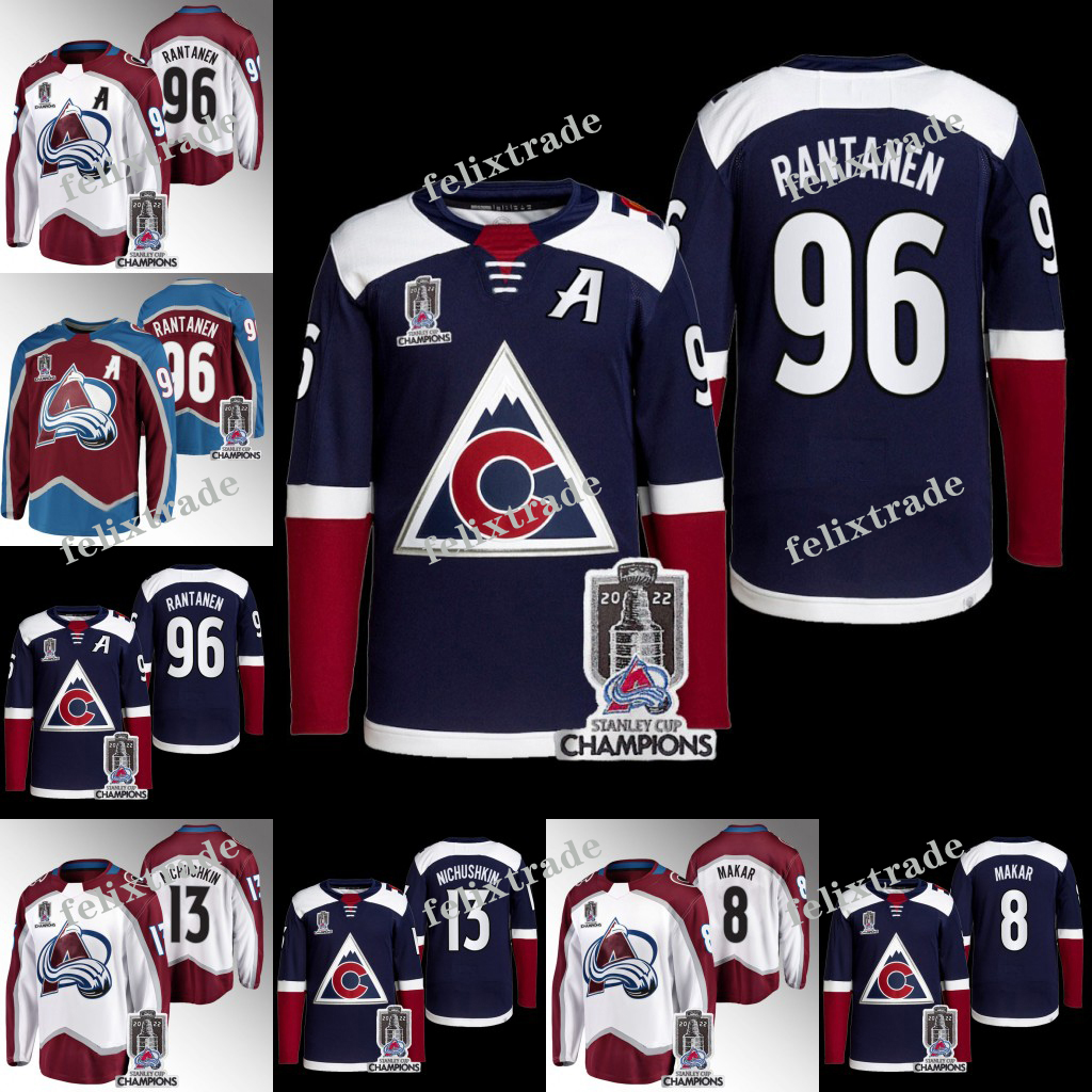 2022 Stanley Cup Champions Jersey Mikko Rantanen Cale Makar Nathan MacKinnon Nazem Kadri Gabriel Landeskog Valeri Nichushkin Devon Toews Darcy Kuemper Avalanche, Mens white 2
2022 Stanley Cup Champions Jersey Mikko Rantanen Cale Makar Nathan MacKinnon Nazem Kadri Gabriel Landeskog Valeri Nichushkin Devon Toews Darcy Kuemper Avalanche, Mens white 2
