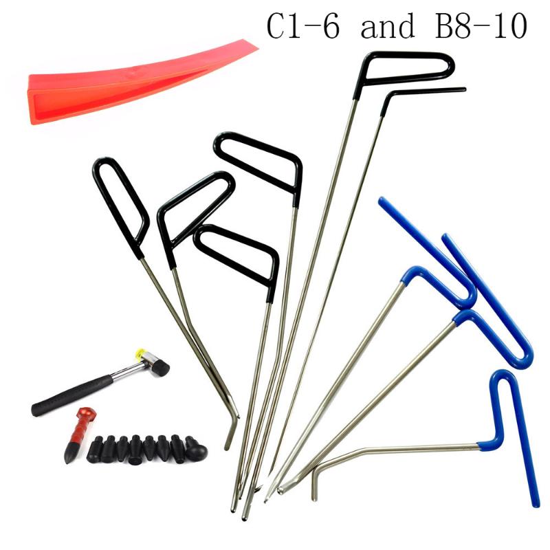 Professional Hand Tool Sets 1/6/9 Pcs Dent Removal Push Rods Set Paintless Repair Tools For Car Remover Puller Hail Damage KitProfessional
Professional Hand Tool Sets 1/6/9 Pcs Dent Removal Push Rods Set Paintless Repair Tools For Car Remover Puller Hail Damage KitProfessional