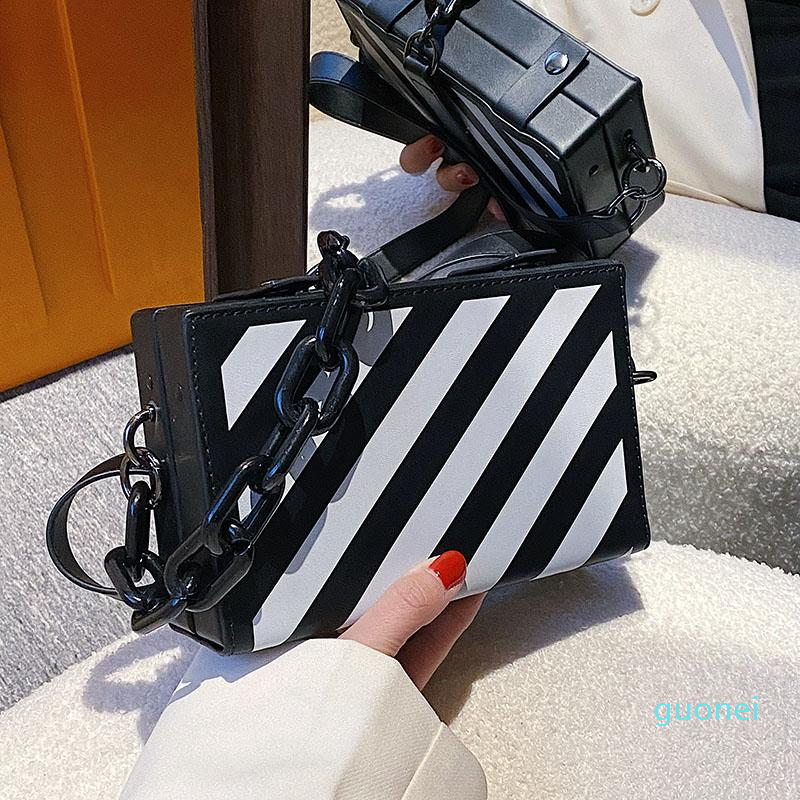 Fashion -Shoulder Bags Ladies Chain Mini Messenger Bag Design Small Box PU Leather Designer HandbagShoulder er