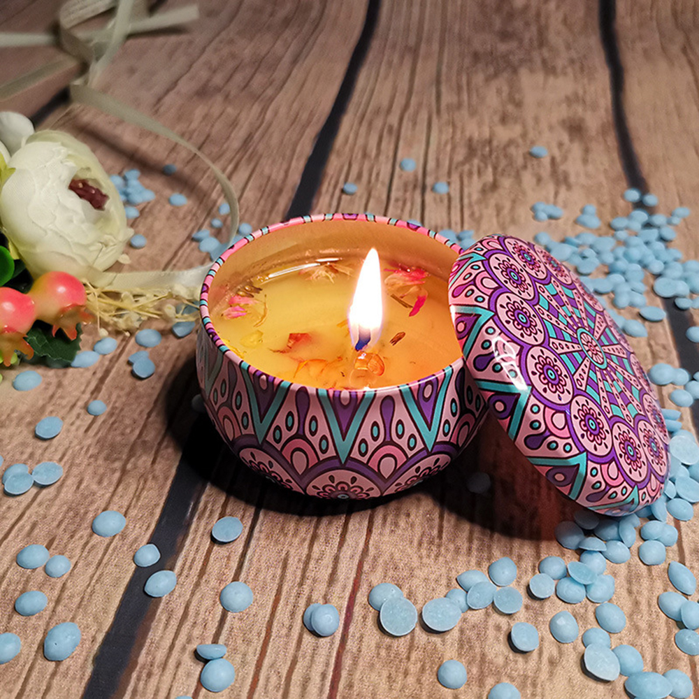 Candy Jars DIY Candle Tin Cans Making Kit Holder Cup Case For Dry Storage Spices Festive Party Supplies And Sweets