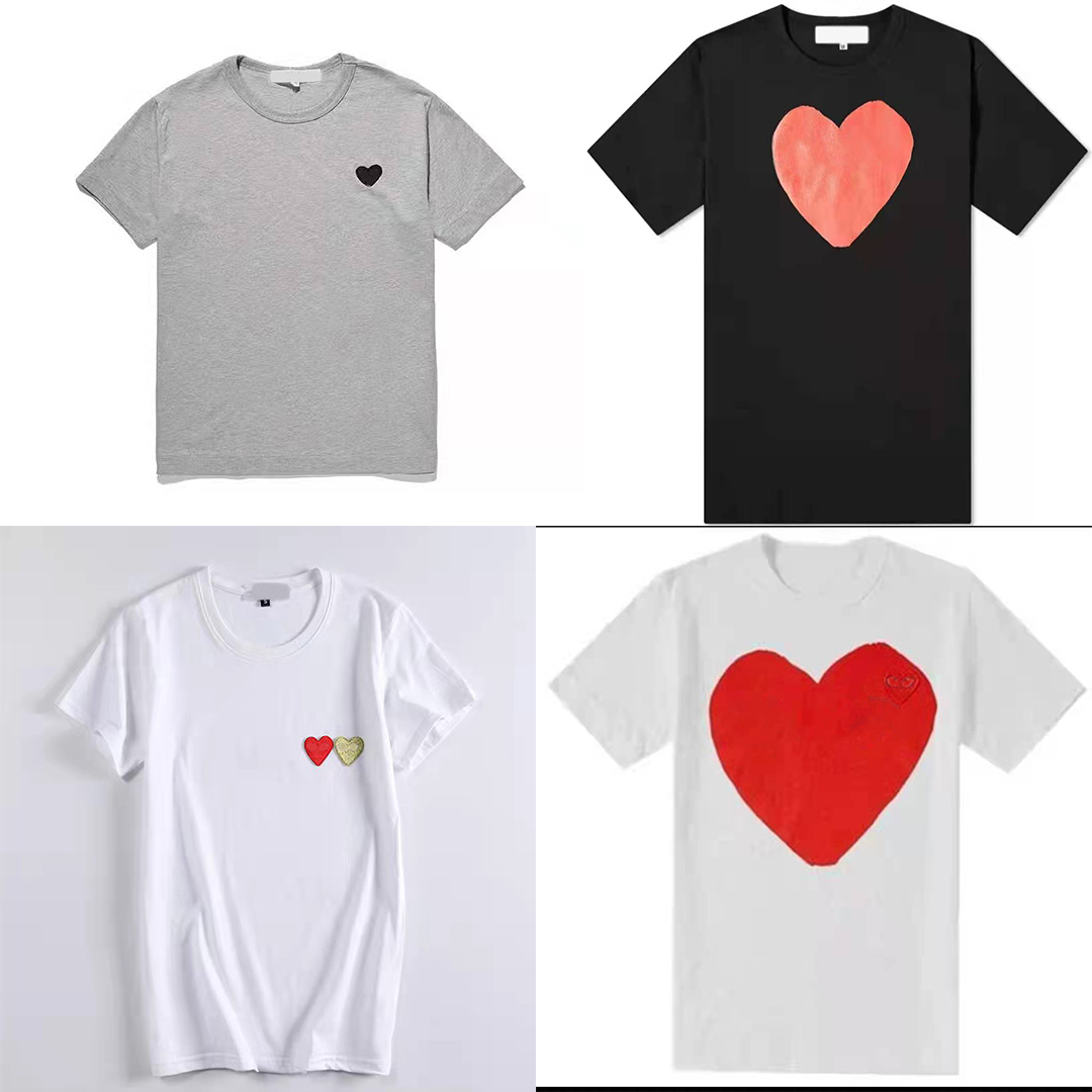 Fashion Mens Play T Shirt CDG Designer Red Heart Shirt Commes Casual Women Shirts Des Badge Garcons High Quanlity TShirts Cotton xS-XXXXL, Supplement (not shipped separately)
Fashion Mens Play T Shirt CDG Designer Red Heart Shirt Commes Casual Women Shirts Des Badge Garcons High Quanlity TShirts Cotton xS-XXXXL, Supplement (not shipped separately)