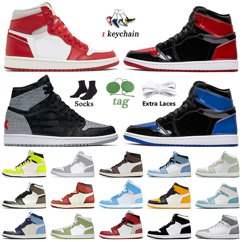 2022 Jumpman 1s Basketball Shoes Newstalgia Chenille Jorda 1 Patent Bred Royal Blue Rebellionaire Banned Jorden1s Stealth Twist Retro Mens Trainers Women Sneakers, E18 mid digital pink 36-46
2022 Jumpman 1s Basketball Shoes Newstalgia Chenille Jorda 1 Patent Bred Royal Blue Rebellionaire Banned Jorden1s Stealth Twist Retro Mens Trainers Women Sneakers, E18 mid digital pink 36-46