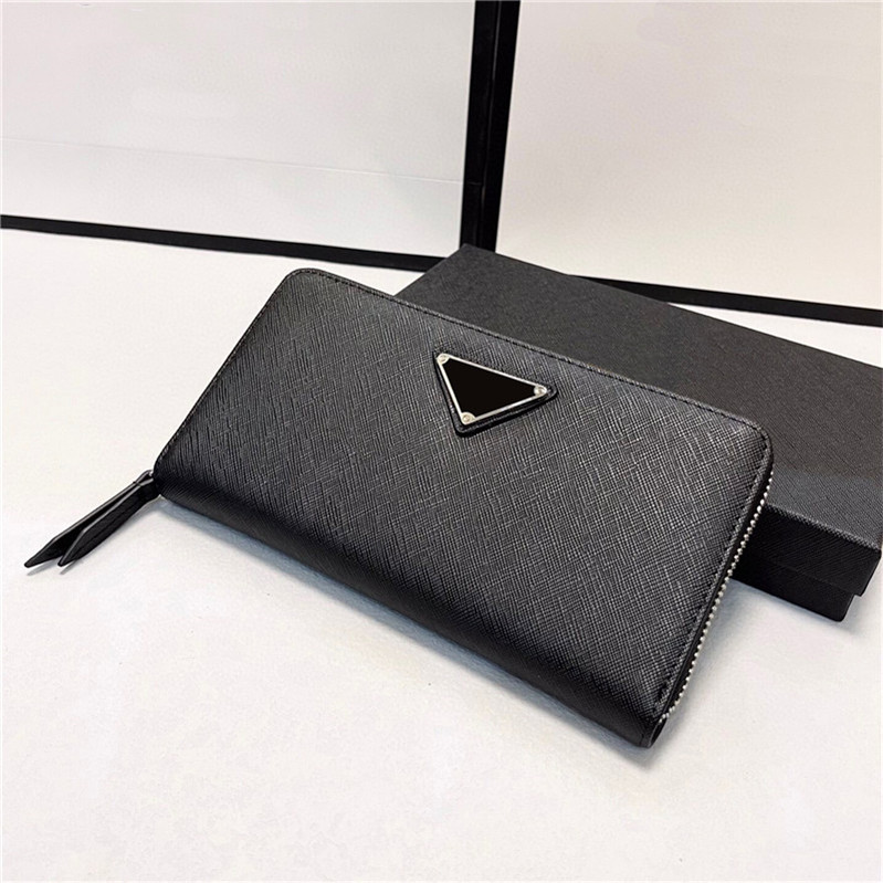 Exquisite Triangle Icon Leather Wallets Zipper Long Money Clips Coin Pouch Card Holder Purse With Box
Exquisite Triangle Icon Leather Wallets Zipper Long Money Clips Coin Pouch Card Holder Purse With Box