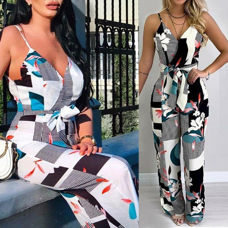 Women' Jumpsuits & Rompers Women V Neck Playsuit Casual Sleeveless Jumpsuit Loose Wide Leg Pants Suit Summer Plus Size XXL 2022, As picture show
Women' Jumpsuits & Rompers Women V Neck Playsuit Casual Sleeveless Jumpsuit Loose Wide Leg Pants Suit Summer Plus Size XXL 2022, As picture show