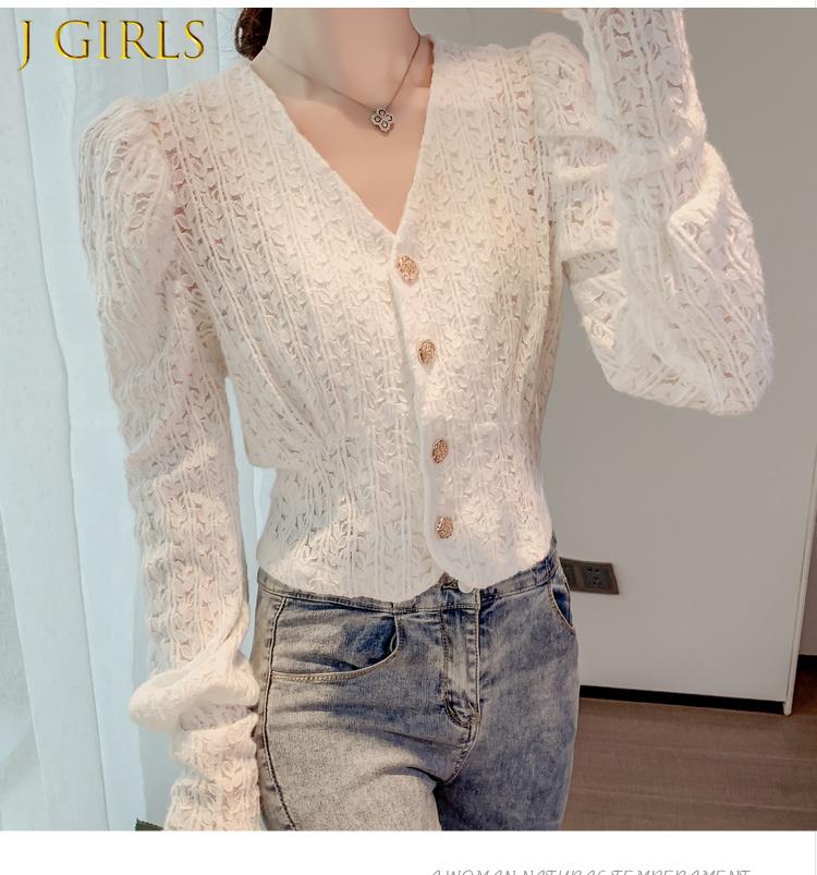 Women' Blouses & Shirts GIRLS Slim Temperament Elegant French Retro V Neck White Lace Shirt Women Plus Size 3D Jacquard Tops Blusas Mujer L
Women' Blouses & Shirts GIRLS Slim Temperament Elegant French Retro V Neck White Lace Shirt Women Plus Size 3D Jacquard Tops Blusas Mujer L