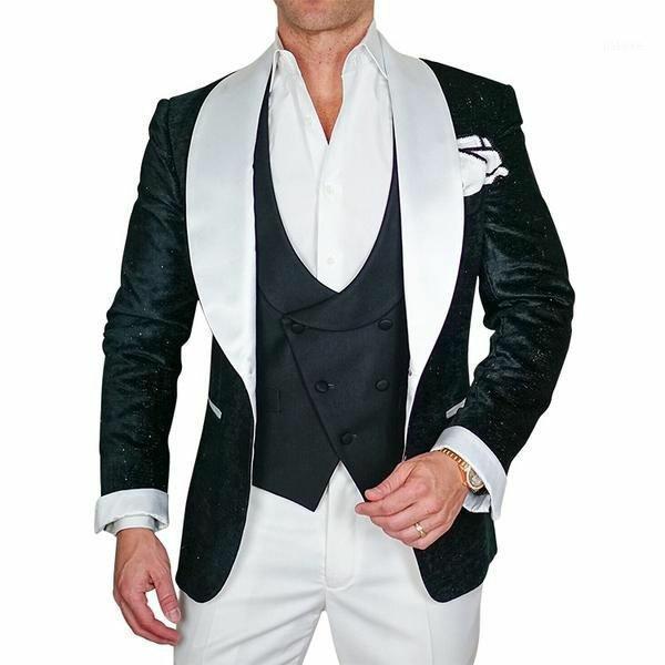 Men's Suits & Blazers Custom Made Men Shawl White Lapel Groom Tuxedos One Button Groomsman 3 Pieces ( Jacket+Pants+Vest+Tie ) E494, Same the picture
Men's Suits & Blazers Custom Made Men Shawl White Lapel Groom Tuxedos One Button Groomsman 3 Pieces ( Jacket+Pants+Vest+Tie ) E494, Same the picture