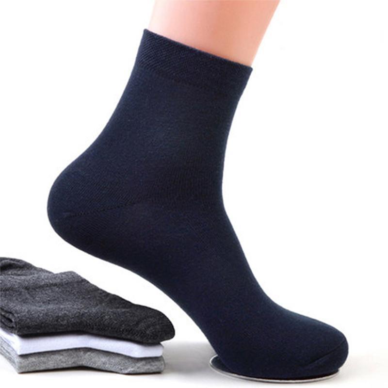 Men's Socks 5 Pairs/Lot Men Business Middle Tube Solid Color Black White Gray Breathable Casual Cotton Male Crew Soft Calcetines
Men's Socks 5 Pairs/Lot Men Business Middle Tube Solid Color Black White Gray Breathable Casual Cotton Male Crew Soft Calcetines