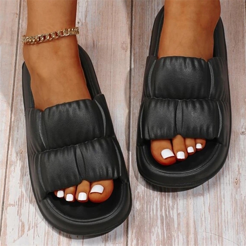Simple Solid Color Material Womens Thick Sole Soft Comfortable NonSlip Sandals Indoor Couple Slippers Summer 220614, Orange
Simple Solid Color Material Womens Thick Sole Soft Comfortable NonSlip Sandals Indoor Couple Slippers Summer 220614, Orange