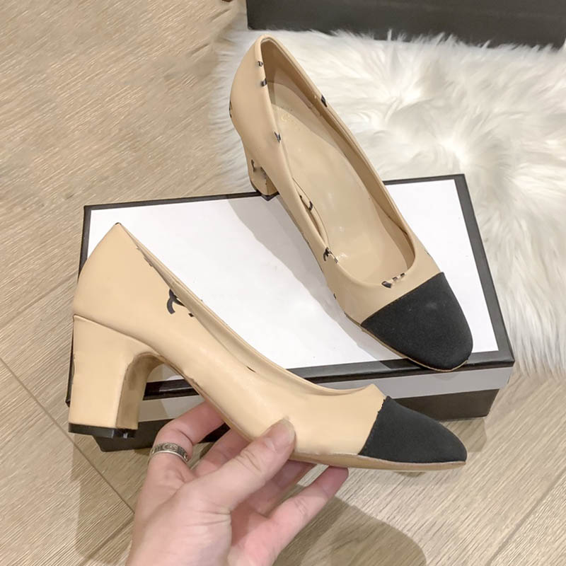 Womens Dress Shoes Woman Sandals Classic Black Chunky Heel Height Low 7cm Slip-on Designer Slide Luxury Slipper Pumps And Slingbacks Leather Outsole Retro Mule 2022, Shoe box
Womens Dress Shoes Woman Sandals Classic Black Chunky Heel Height Low 7cm Slip-on Designer Slide Luxury Slipper Pumps And Slingbacks Leather Outsole Retro Mule 2022, Shoe box