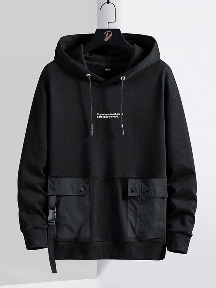 Men's Hoodies & Sweatshirts Spring Autumn Mens Big Pockets Teachwear Harajuku Sweatshirt Hip Hop Streetwear Cotton Casual Oversized Hoodie, Black
Men's Hoodies & Sweatshirts Spring Autumn Mens Big Pockets Teachwear Harajuku Sweatshirt Hip Hop Streetwear Cotton Casual Oversized Hoodie, Black