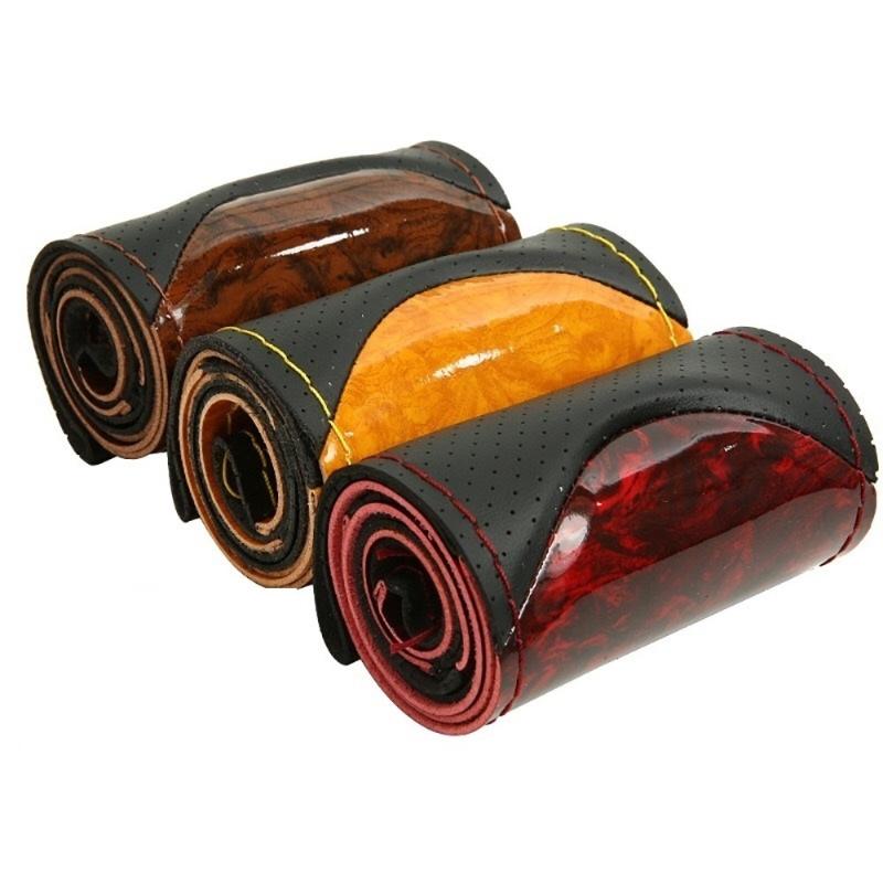 Steering Wheel Covers High Quality 38CM Car Cover Microfiber Leather Material Fashion Breathable Hand-sewn With Needlework Auto PartsSteerin
Steering Wheel Covers High Quality 38CM Car Cover Microfiber Leather Material Fashion Breathable Hand-sewn With Needlework Auto PartsSteerin