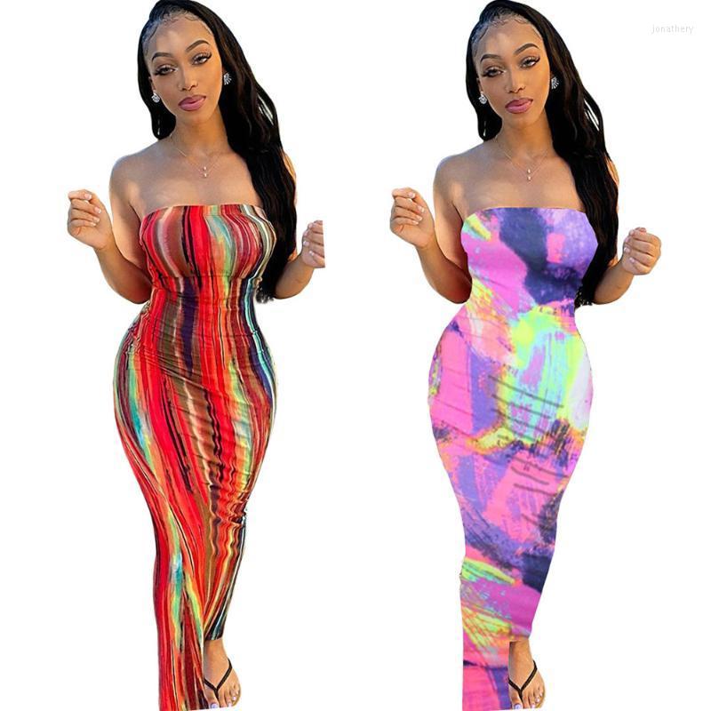 Plus Size Dresses 2022 Ladies Summer Fashion Dress Long Skirt Strapless Tie Dye Printed Beach Nightclub S-XXXL Jona22, Fuchsia
Plus Size Dresses 2022 Ladies Summer Fashion Dress Long Skirt Strapless Tie Dye Printed Beach Nightclub S-XXXL Jona22, Fuchsia