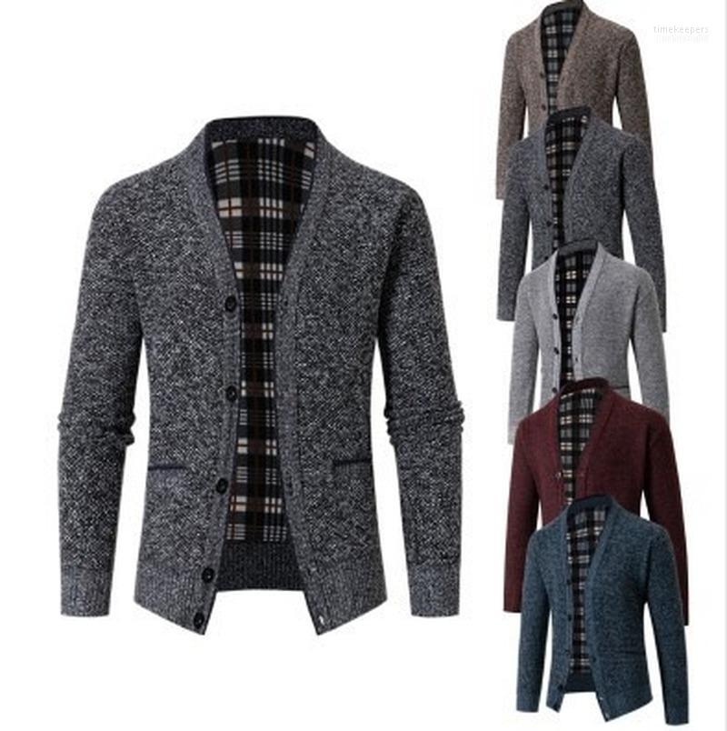 Men's Sweaters 2022 Autumn And Winter Plus Velvet Thick Knitted Cardigan European American Fashion V-neck Warm Top Sweater Jacket Time22, Light grey
Men's Sweaters 2022 Autumn And Winter Plus Velvet Thick Knitted Cardigan European American Fashion V-neck Warm Top Sweater Jacket Time22, Light grey