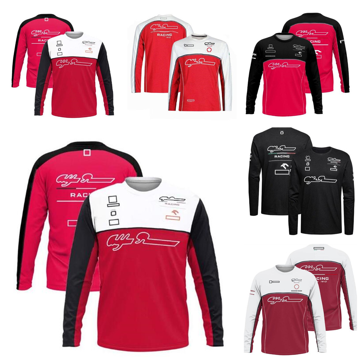 2022 new F1 racing T-shirt spring and autumn team long-sleeved jersey with the same custom
2022 new F1 racing T-shirt spring and autumn team long-sleeved jersey with the same custom