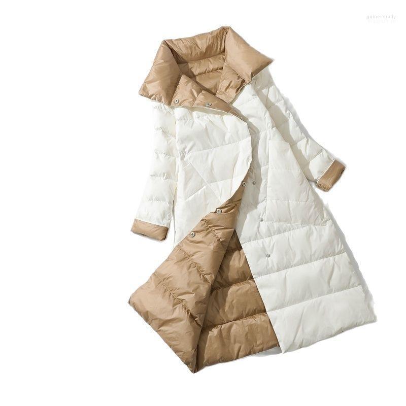 Women' Down & Parkas 2022 Winter Women Turtleneck White Duck Coat Double Breasted Warm Sided Long Jacket Guin22, Black
Women' Down & Parkas 2022 Winter Women Turtleneck White Duck Coat Double Breasted Warm Sided Long Jacket Guin22, Black