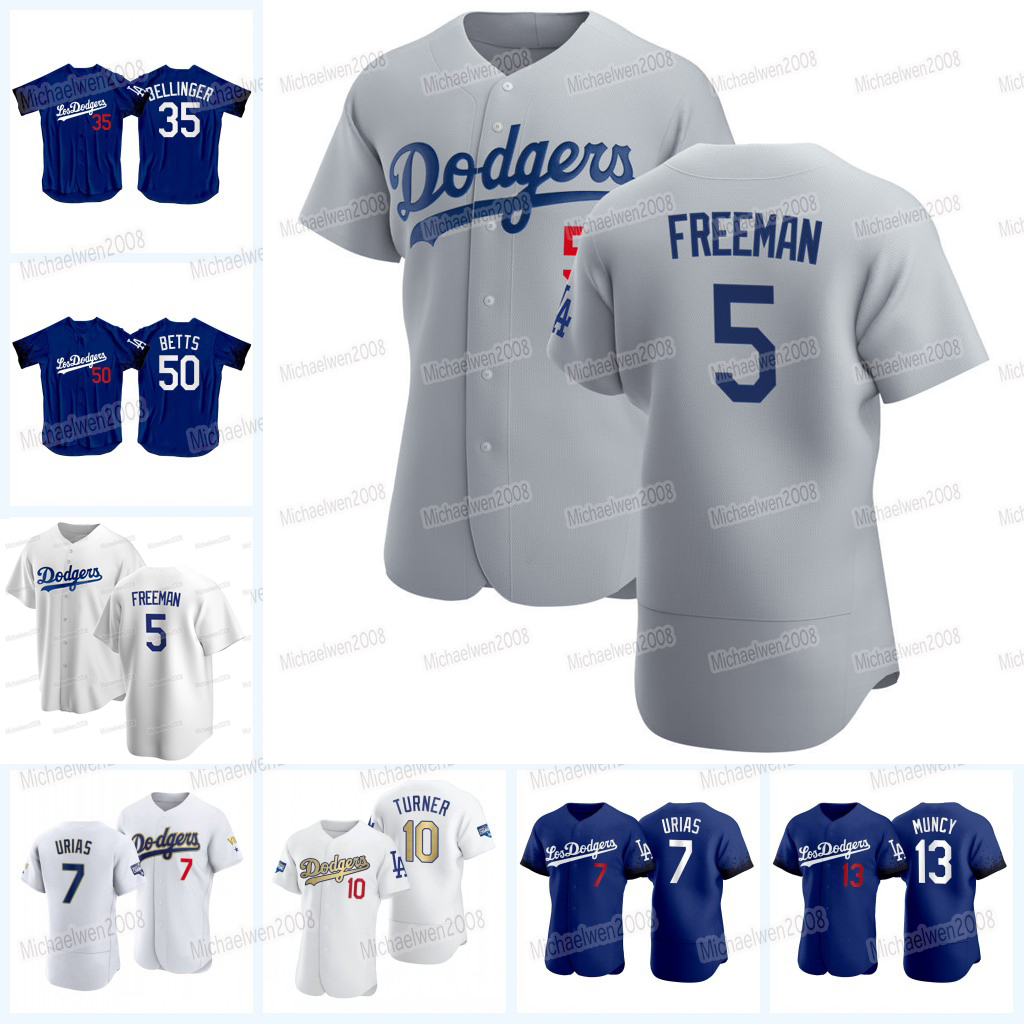 5 Freddie Freeman Dodgers Jersey Mookie Betts Cody Bellinger Walker Buehler Clayton Kershaw Max Muncy Chris Taylor Justin Turner Trea Turner Dustin May Trevor Bauer, Women cool base
5 Freddie Freeman Dodgers Jersey Mookie Betts Cody Bellinger Walker Buehler Clayton Kershaw Max Muncy Chris Taylor Justin Turner Trea Turner Dustin May Trevor Bauer, Women cool base