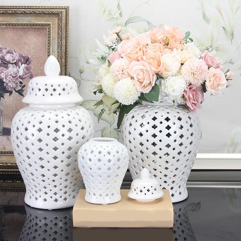 Storage Bottles & Jars Ginger Jar Pierced Modern Decorative Oriental For Decor DecorationStorage
Storage Bottles & Jars Ginger Jar Pierced Modern Decorative Oriental For Decor DecorationStorage