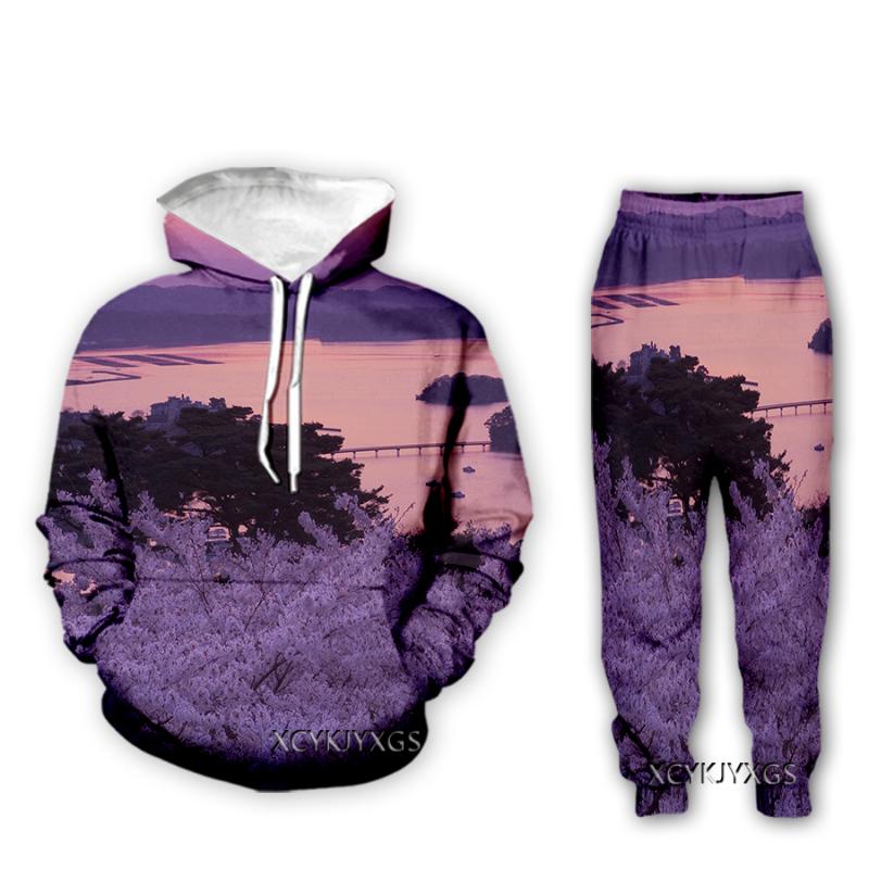Men's Tracksuits Xinchenyuan Men/Women Cherry Blossom 3D Printed Clothing Long Sleeve Fashion Sweatshirt Hoodies Sport Pants Z24Men's, 02
Men's Tracksuits Xinchenyuan Men/Women Cherry Blossom 3D Printed Clothing Long Sleeve Fashion Sweatshirt Hoodies Sport Pants Z24Men's, 02