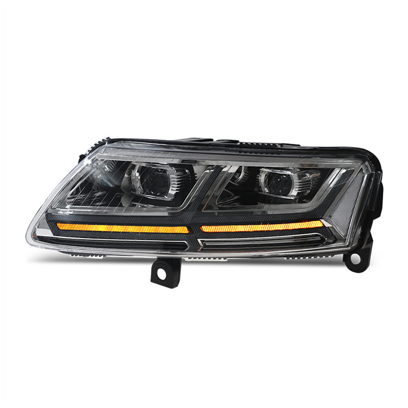 High Beam Lens Headlamp For AUDI LED Headlight 2004-2011 A6 LED Daytime Lights Dynamic Turn Signal Driving Light