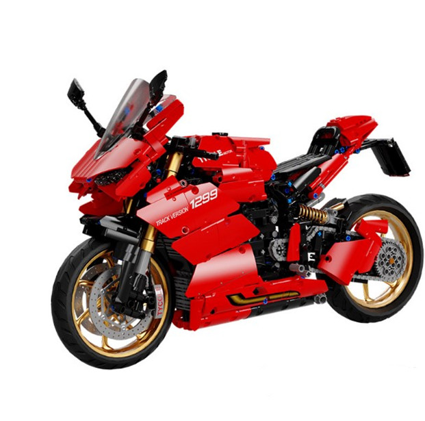 Super Famous City Technical RED Motorcycle kits Vehicle Building Blocks MOC Ideas Expert Motorbike Car Bricks Set Children Toys Gifts
Super Famous City Technical RED Motorcycle kits Vehicle Building Blocks MOC Ideas Expert Motorbike Car Bricks Set Children Toys Gifts