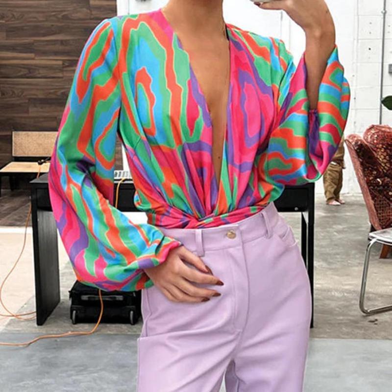 Women' Blouses & Shirts Elegant V-neck Lantern Sleeve Women Shirt Print Sexy Loose Summer Female Fashion Ladies Blusas Mujer De Moda 2022Wo, Red
Women' Blouses & Shirts Elegant V-neck Lantern Sleeve Women Shirt Print Sexy Loose Summer Female Fashion Ladies Blusas Mujer De Moda 2022Wo, Red