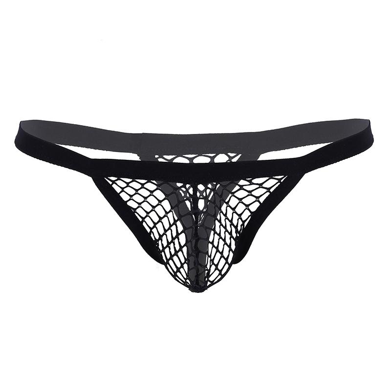 Men's G-Strings Mens Lingerie See Through Fishnet Hollow Out Sissy Gay Jockstraps Bulge Pouch T-Back String Homme Bikini Briefs UnderwearMen, Black
Men's G-Strings Mens Lingerie See Through Fishnet Hollow Out Sissy Gay Jockstraps Bulge Pouch T-Back String Homme Bikini Briefs UnderwearMen, Black