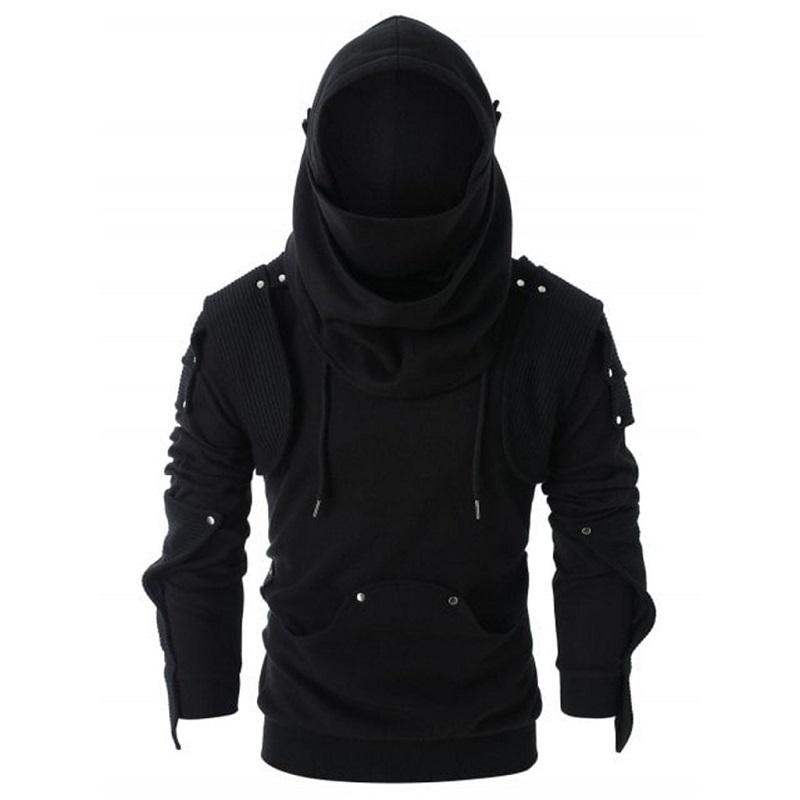 Men' Hoodies & Sweatshirts Gothic Men Hoodie Retro Street Clothing Soft Medieval Style Cosplay Long Sleeve Travel Print Assassin HoodieMen, Black
Men' Hoodies & Sweatshirts Gothic Men Hoodie Retro Street Clothing Soft Medieval Style Cosplay Long Sleeve Travel Print Assassin HoodieMen, Black