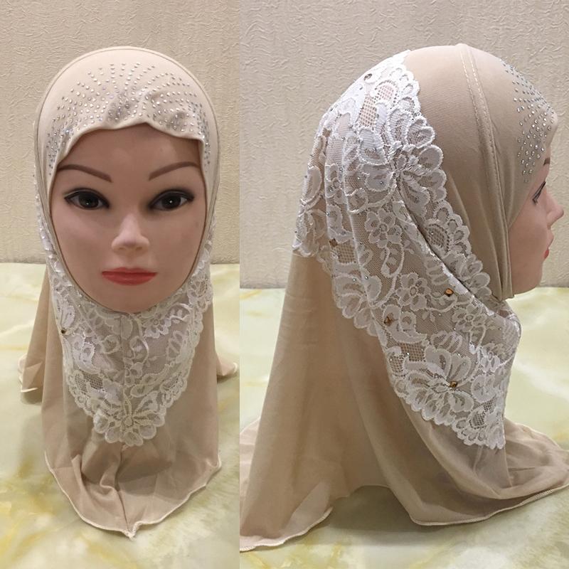 Scarves Lace Inner Hijab Scarf For Kids Muslim Girls Malaysia With Rhinestone Worship Banana Hat Islamic Headscarf
Scarves Lace Inner Hijab Scarf For Kids Muslim Girls Malaysia With Rhinestone Worship Banana Hat Islamic Headscarf