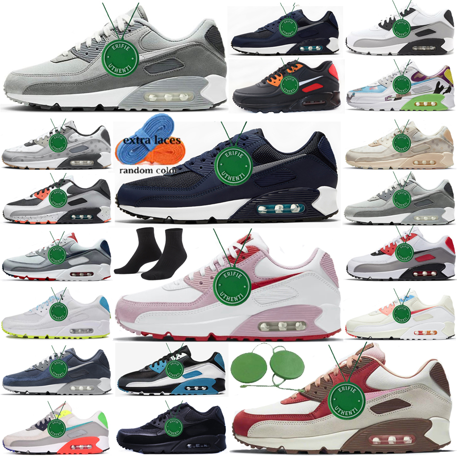 90 Running Shoes Men Women OG Sports 90s Bred Lucha Libre Barely Rose Peace Valentines Day Surplus Black Trail Team Gold Cushion Trainers Sneakers, Box
90 Running Shoes Men Women OG Sports 90s Bred Lucha Libre Barely Rose Peace Valentines Day Surplus Black Trail Team Gold Cushion Trainers Sneakers, Box
