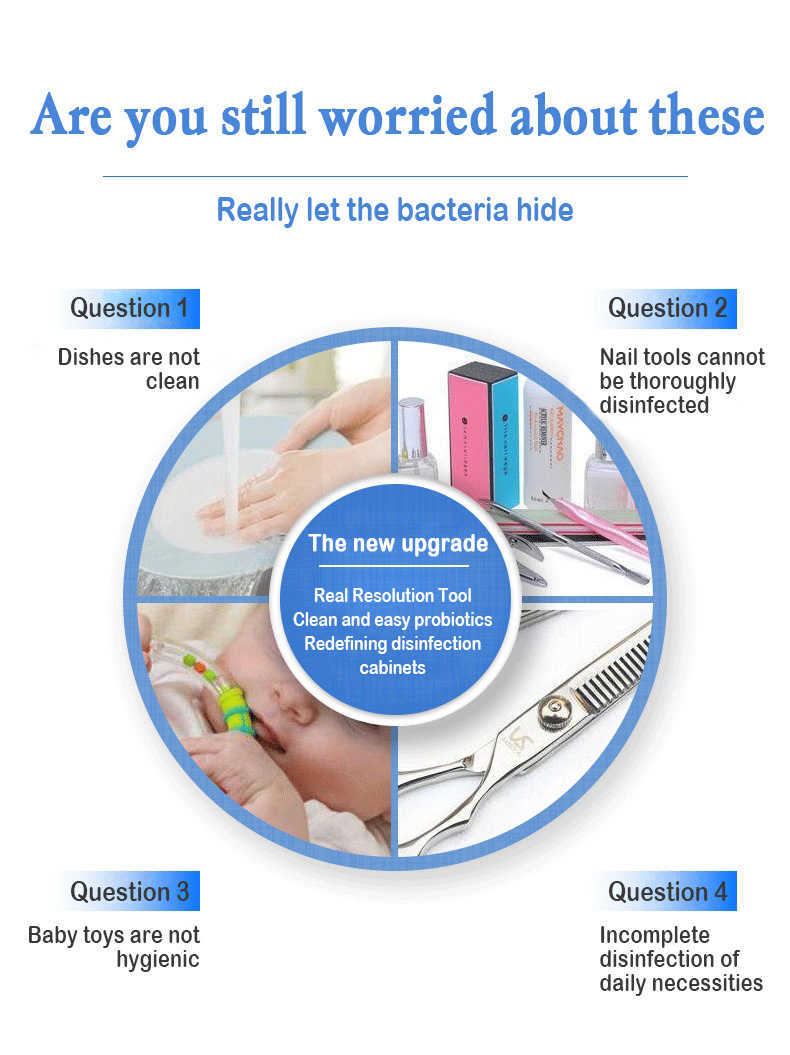 Popular Other Items Mini High Temperature Sterilizer Box Nail Art & Salon Manicure Tool Dry Tweezers Scissors Beauty Nail Disinfection Cabinet