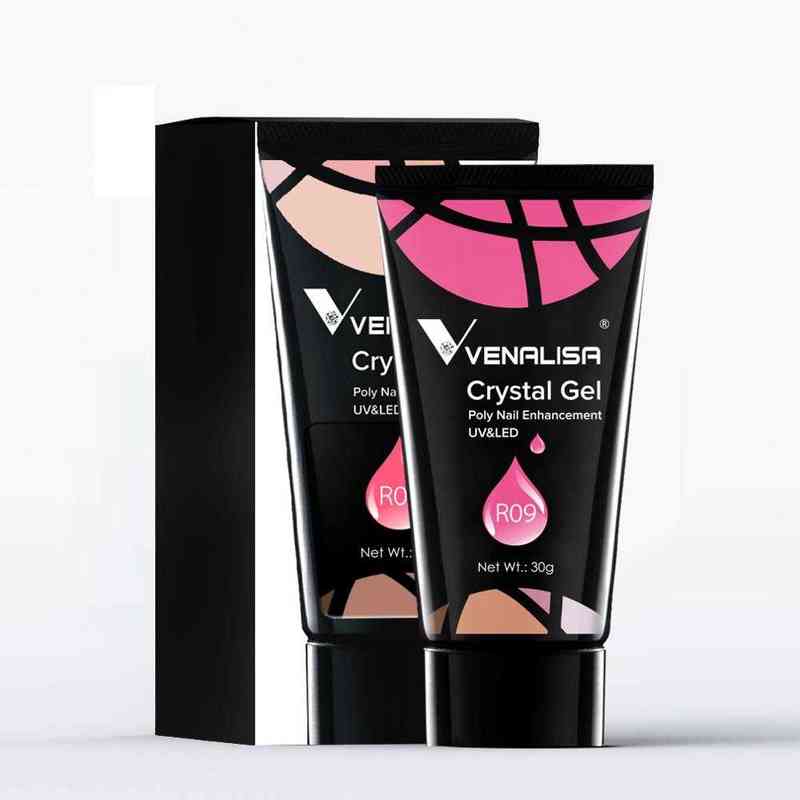 NXY Nail Gel 30g Acrylic Extension Crystal Jelly Sculpture Uv Led Hard Slip Solution Art 0328